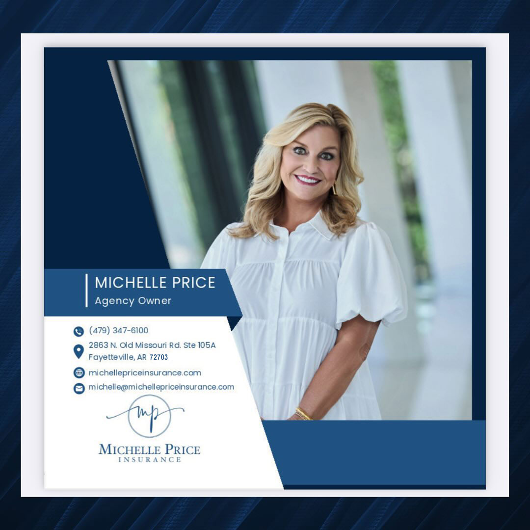 Michelle Price Insurance Contact Card